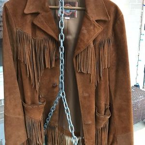 Western Fringe Jacket -vintage, size 40